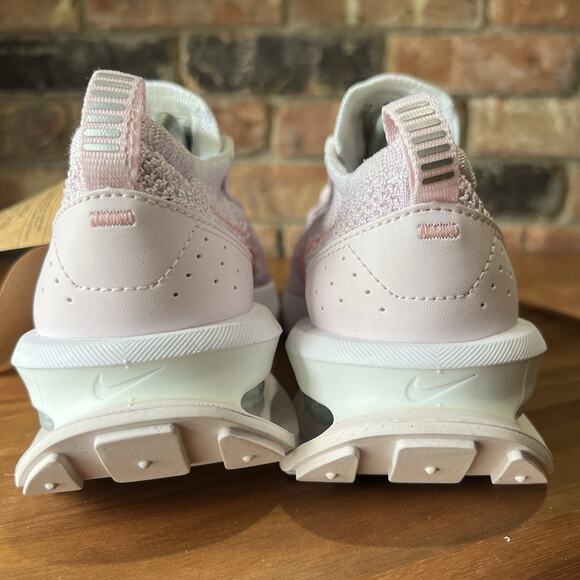 NIke Air Max Pink Flyknit Racer Women's Size 7 Pink Pearl Shoes Sneakers - Picture 12 of 16